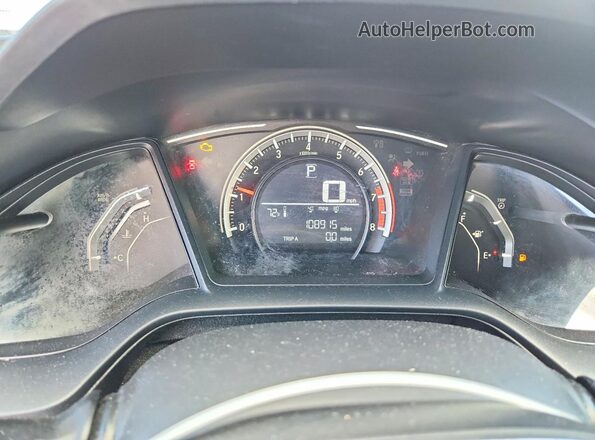 2HGFC4B57HH307806 2017 HONDA CIVIC Silver Widok zestawu wskaźników
