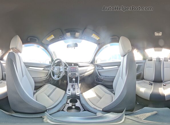 2HGFC4B57HH307806 2017 HONDA CIVIC Silver Widok naklejki z numerem VIN