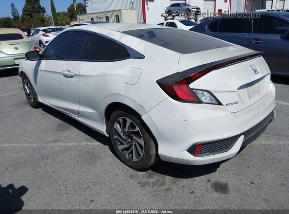 2HGFC4B60KH310143 2019 HONDA CIVIC Белый Задняя левая четверть