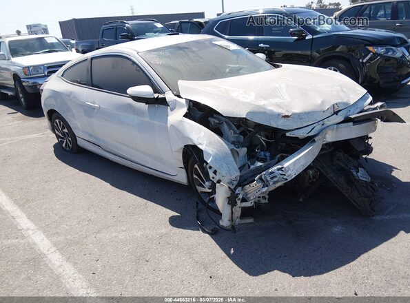 2HGFC4B60KH310143 2019 HONDA CIVIC Белый Передняя правая четверть
