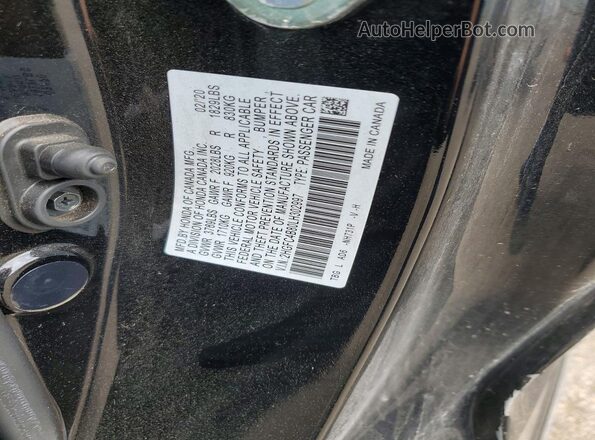 2HGFC4B80LH302997 2020 HONDA CIVIC Черный Вид подкапотного пространства