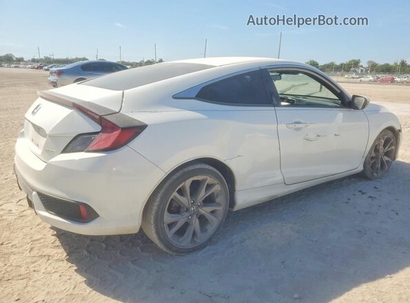 2HGFC4B87LH300695 2020 HONDA CIVIC Белый Задняя правая четверть