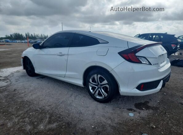 2HGFC4B87LH300695 2020 HONDA CIVIC Белый Задняя левая четверть