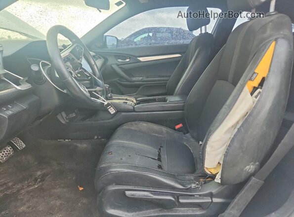 2HGFC4B87LH300695 2020 HONDA CIVIC Белый Вид салона спереди