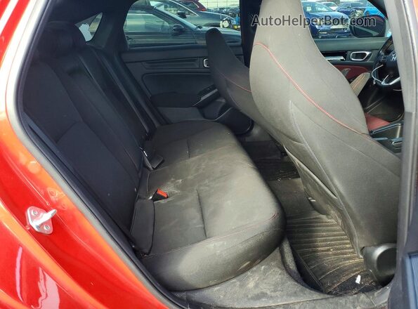 2HGFE1E52NH473702 2022 HONDA CIVIC Красный Вид задних сидений