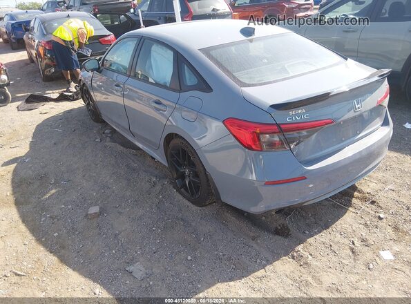 2HGFE1E53NH475698 2022 HONDA CIVIC SI Gray Tył lewy