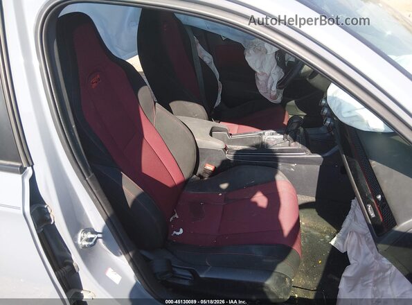 2HGFE1E53NH475698 2022 HONDA CIVIC SI Gray Widok wnętrza z przodu