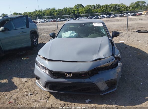 2HGFE1E53NH475698 2022 HONDA CIVIC SI Gray Widok zestawu wskaźników