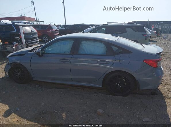 2HGFE1E53NH475698 2022 HONDA CIVIC SI Gray Widok wnętrza 360 stopni
