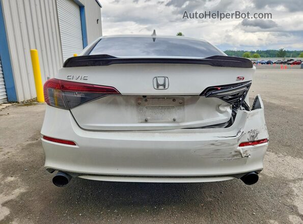 2HGFE1E53SH472988 2025 HONDA CIVIC White Rear view