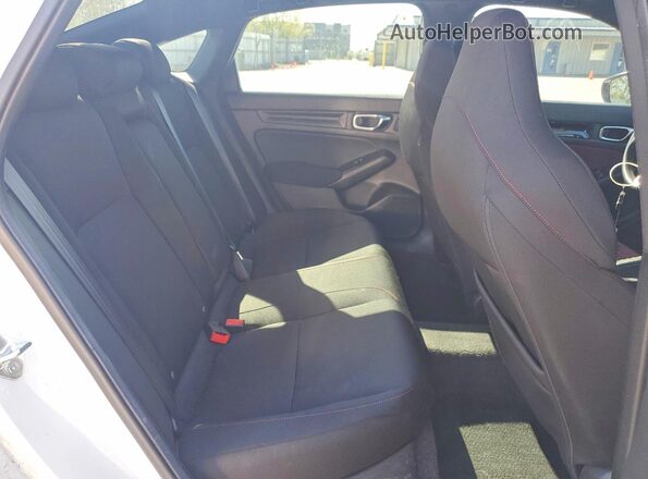 2HGFE1E53SH472988 2025 HONDA CIVIC White Rear seats view