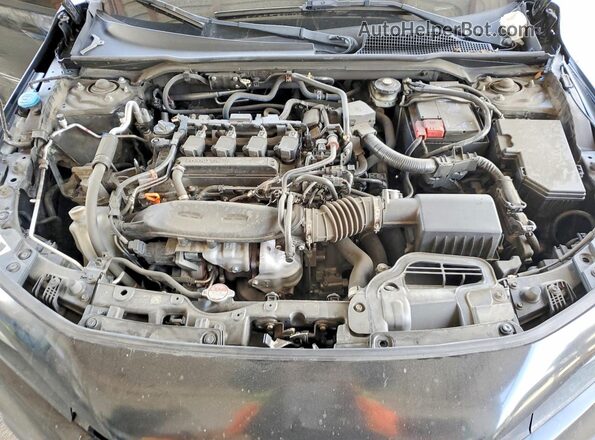 2HGFE1E54NH473622 2022 HONDA CIVIC Charcoal Вид задньої частини салону