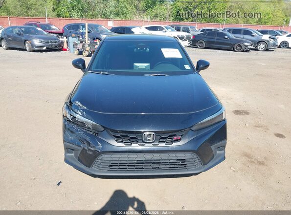 2HGFE1E54NH476357 2022 HONDA CIVIC SI Black Widok zestawu wskaźników