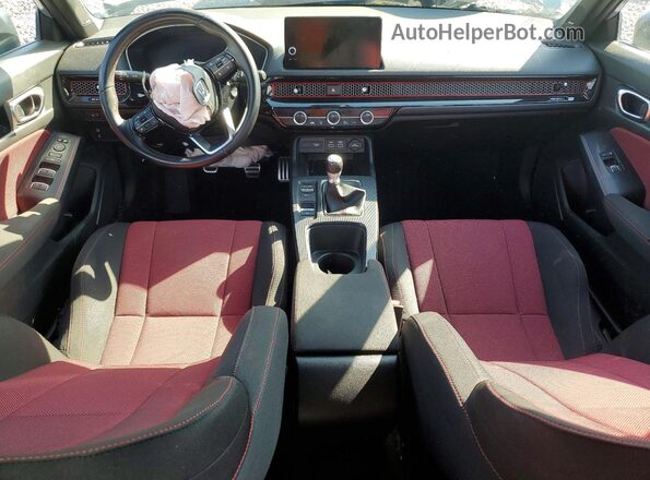 2HGFE1E54NH477654 2022 HONDA CIVIC Серый Вид панели приборов