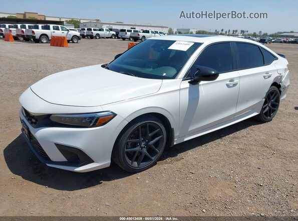2HGFE1E58NH474661 2022 HONDA CIVIC SI Белый Передняя левая четверть