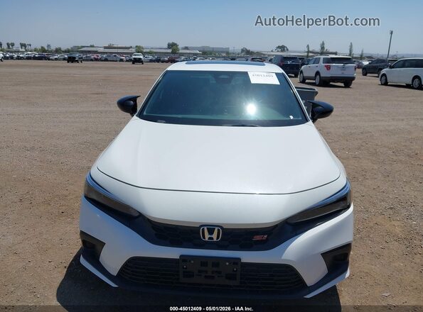 2HGFE1E58NH474661 2022 HONDA CIVIC SI Белый Вид щитка приборов