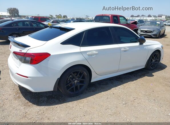 2HGFE1E58NH474661 2022 HONDA CIVIC SI Белый Задняя правая четверть