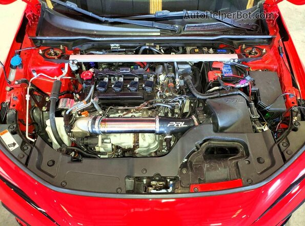 2HGFE1E58RH471751 2024 HONDA CIVIC Красный Вид задней части салона