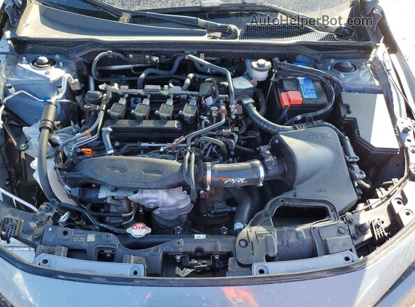 2HGFE1E5XPH470551 2023 HONDA CIVIC Синий Вид задней части салона