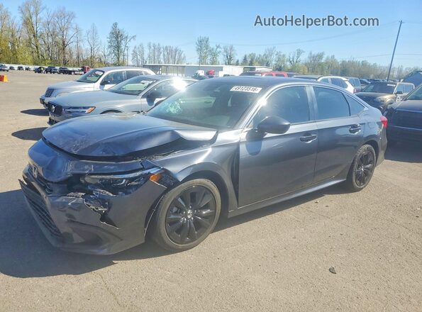 2HGFE1F70RH322430 2024 HONDA CIVIC Серый Передняя левая четверть