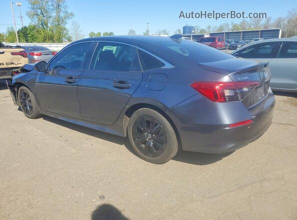 2HGFE1F70RH322430 2024 HONDA CIVIC Серый Задняя левая четверть