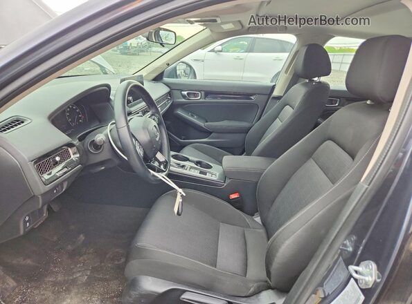 2HGFE1F71PH316049 2023 HONDA CIVIC Charcoal Vista interior delantera