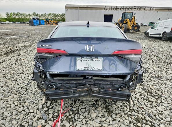2HGFE1F71PH316049 2023 HONDA CIVIC Charcoal Vista trasera