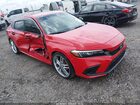 2022 Honda Civic Ex Red vin: 2HGFE1F72NH320902