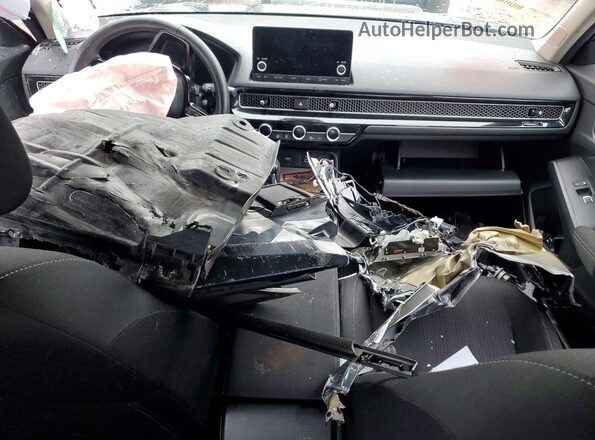 2HGFE1F75RH306661 2024 HONDA CIVIC Синий Вид панели приборов