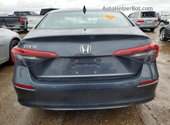 2HGFE1F75RH306661 2024 HONDA CIVIC Синий Вид сзади