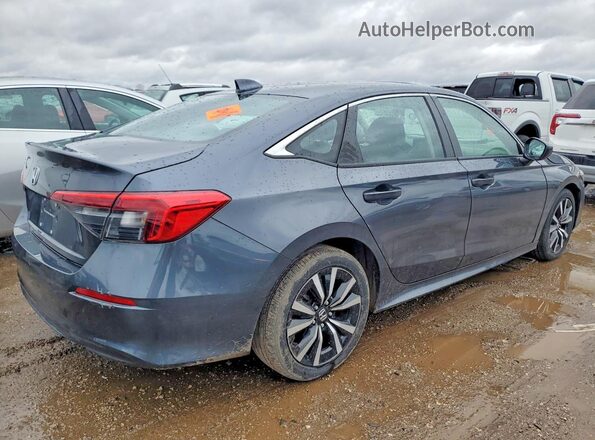 2HGFE1F75RH306661 2024 HONDA CIVIC Синий Задняя правая четверть