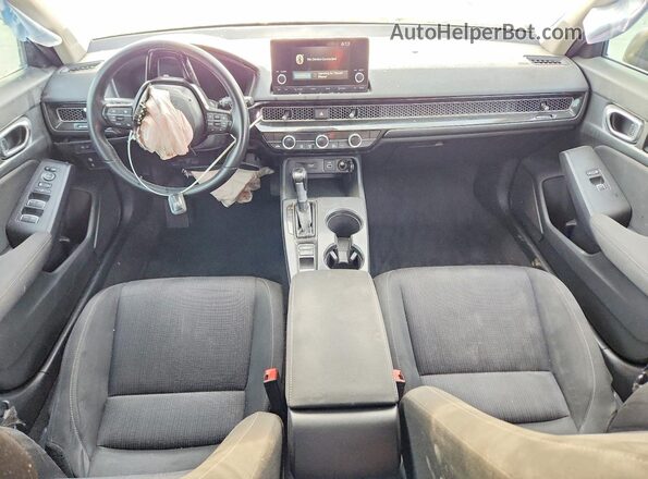 2HGFE1F76NH304122 2022 HONDA CIVIC Blue წინა პანელის ხედი