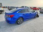 2022 Honda Civic Ex Blue vin: 2HGFE1F76NH304122