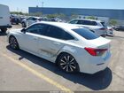 2022 Honda Civic Ex White vin: 2HGFE1F79NH313235