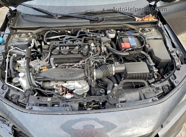 2HGFE1F92RH310930 2024 HONDA CIVIC Charcoal უკანა სალონის ხედი