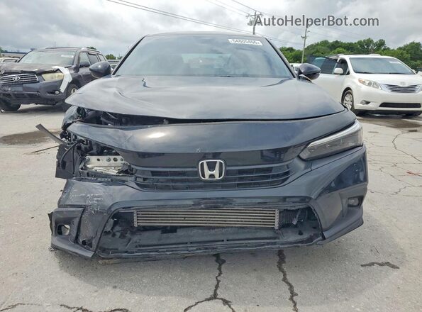 2HGFE1F93PH318337 2023 HONDA CIVIC Черный Вид спереди