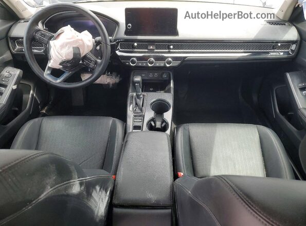 2HGFE1F93PH318337 2023 HONDA CIVIC Черный Вид панели приборов