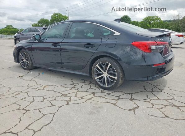 2HGFE1F93PH318337 2023 HONDA CIVIC Черный Задняя левая четверть