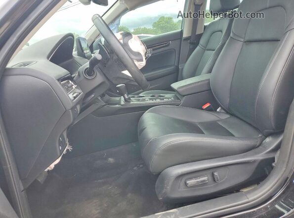 2HGFE1F93PH318337 2023 HONDA CIVIC Черный Вид салона спереди