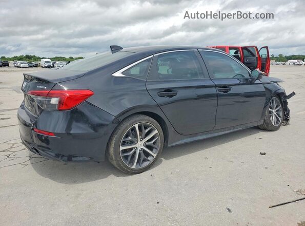 2HGFE1F93PH318337 2023 HONDA CIVIC Черный Задняя правая четверть