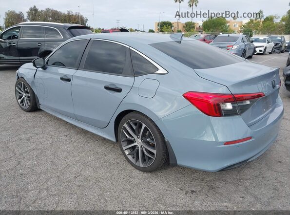 2HGFE1F97NH306737 2022 HONDA CIVIC Blue Задня ліва чверть