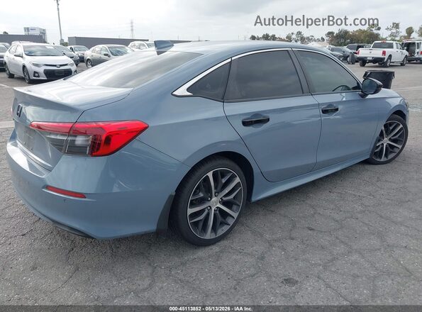 2HGFE1F97NH306737 2022 HONDA CIVIC Blue Задня права чверть
