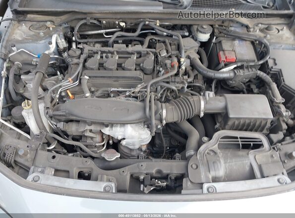 2HGFE1F97NH306737 2022 HONDA CIVIC Blue Вид ззаду