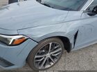 2022 Honda Civic Touring Blue vin: 2HGFE1F97NH306737
