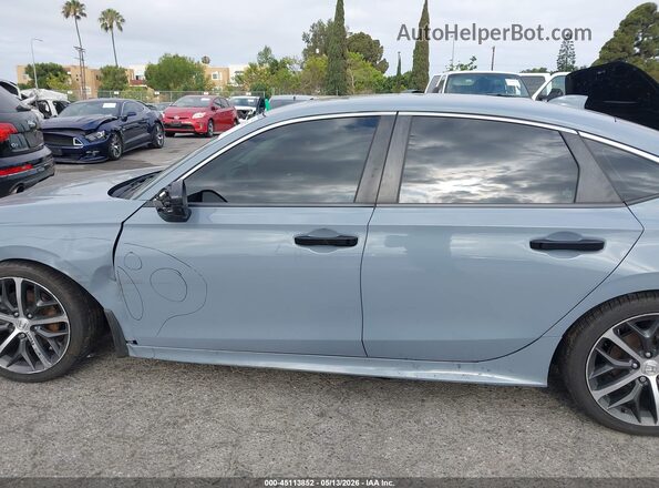 2HGFE1F97NH306737 2022 HONDA CIVIC Blue Панорамний вид салону 360°
