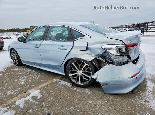 2HGFE1F97NH313056 2022 HONDA CIVIC Синий Задняя левая четверть