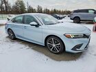 2022 Honda Civic Touring Синий vin: 2HGFE1F97NH313056