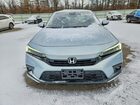2022 Honda Civic Touring Синий vin: 2HGFE1F97NH313056