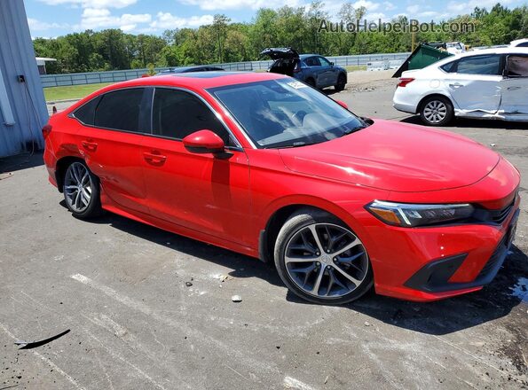 2HGFE1F97RH301012 2024 HONDA CIVIC Red Передня права чверть