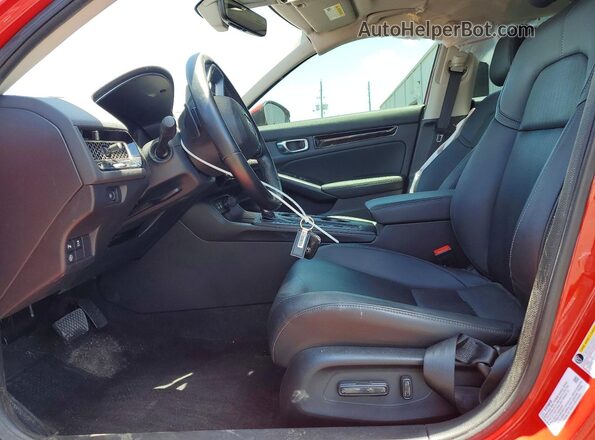 2HGFE1F97RH301012 2024 HONDA CIVIC Red Вид салону спереду